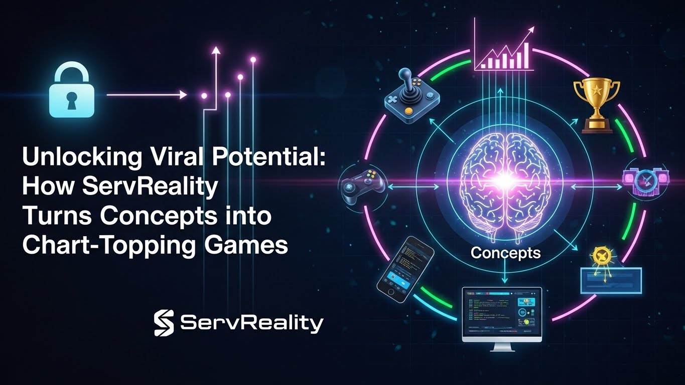 Unlocking Viral Potential: How ServReality Turns Concepts into Chart-Topping Games
